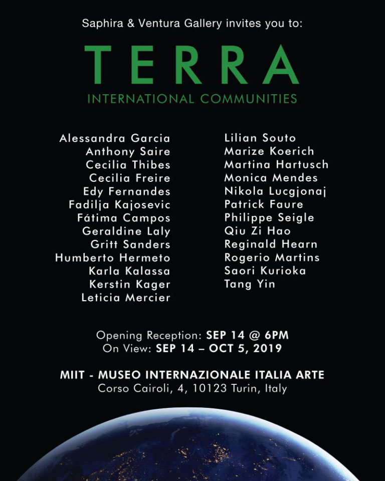 ‘TERRA. INTERNATIONAL COMMUNITIES’ – MUSEO MIIT – TORINO – DAL 14 SETTEMBRE AL 12 OTTOBRE 2019