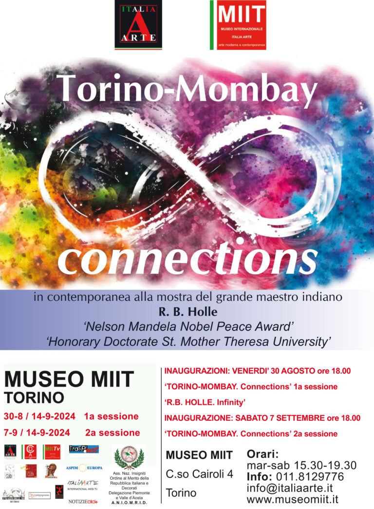 ‘TORINO-MOMBAY. CONNECTIONS’ – DAL 30 AGOSTO AL 14 SETTEMBRE